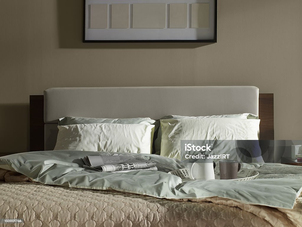 Camera da letto - Foto stock royalty-free di Accogliente