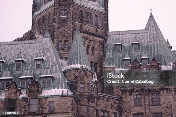 Ottawa Confederation Building Stock Photo - Download Image Now - Architecture, Brick, Brick Wall