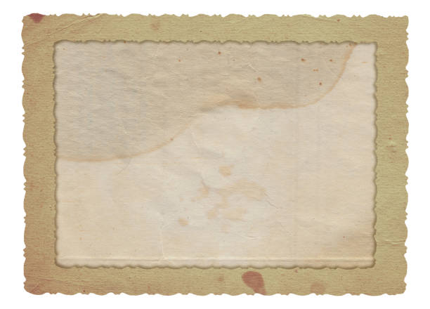 istock Vintage background of old paper texture isolated 1500020815