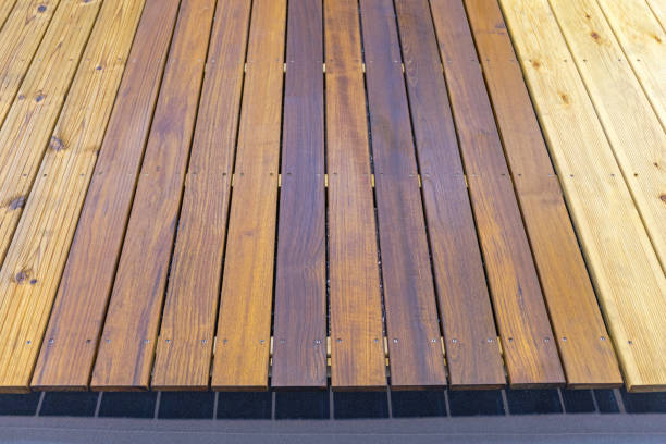 istock Wooden Decking Terrace 1500023940