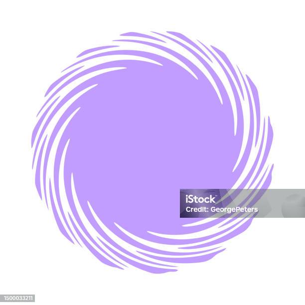 Spiral Line Frame Spiral Frame Stock Illustration - Download Image Now - Abstract, Art ...