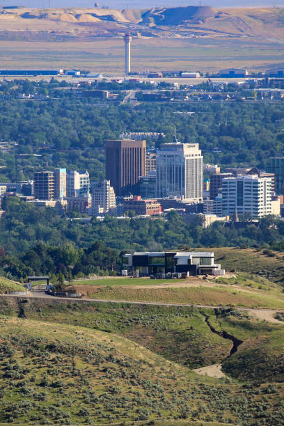 istock Downtown Boise, Idaho from the foothills 1500037592