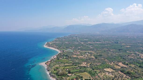 istock Coastline in Aigio Peloponnese Greece 1500050590