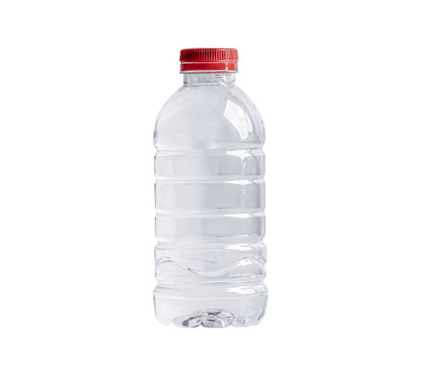 istock Plastic water bottle isolated on white background with clipping path. 1500050592