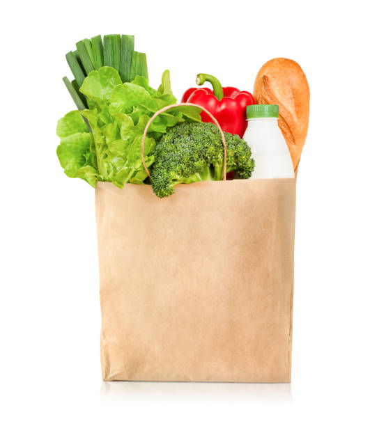 istock paper bag with groceries 1500061126