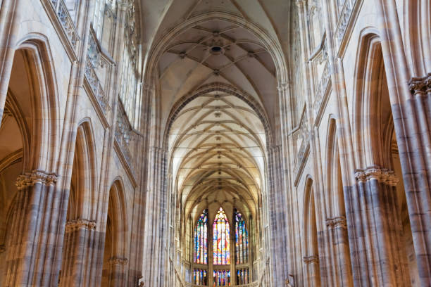 istock Saint Vitus Cathedral interior, Prague, Czech Republic 1500063615