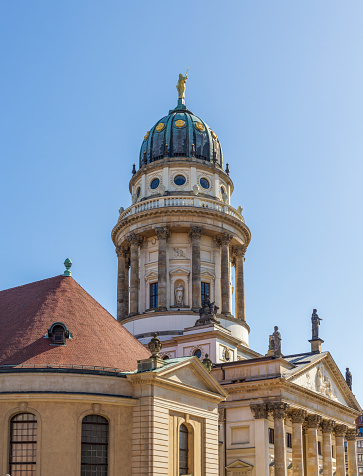 French Cathedral in the district of Gendarmenmarkt, Berlin, Germany