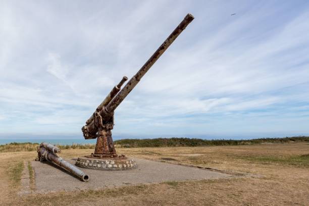 istock An old German gun on the Atlantic coast of Normandy 1500072431