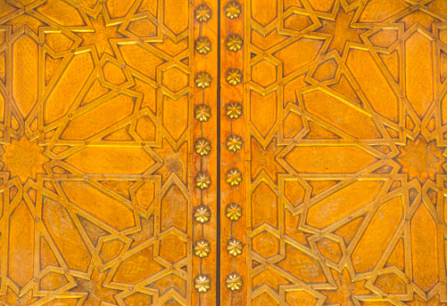 Puerta de oro en Marrakech