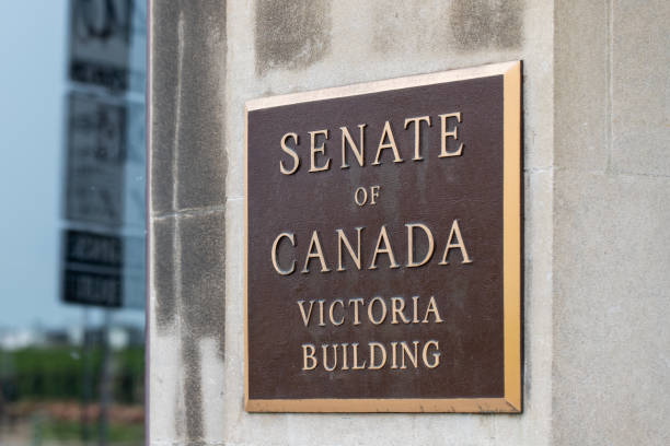 Senate of Canada, Victoria Building in Ottawa Ottawa, Canada - May 19, 2023: Senate of Canada Victoria Building coalition building stock pictures, royalty-free photos & images