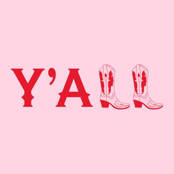 Y'all Southern Country T-Shirt Teal & Pink Arrow & Boots Y'all Southern Country T-Shirt Teal & Pink Arrow & Boots