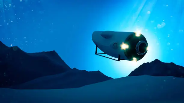 Photo of A tourist submarine has gone missing in the North Atlantic. Mini manned submarine to explore the ocean floor.