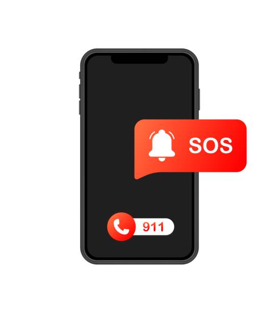 Sos Number Example 1,100+ Emergency Notification Phone Stock Photos, Pictures & Royalty ...
