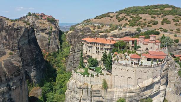 istock Meteora Monasteries in Kalabaka Greece 1500097703