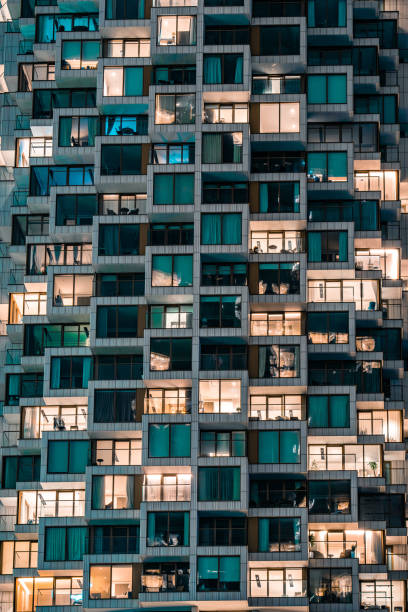 istock The light in an apartment at night 1500103369