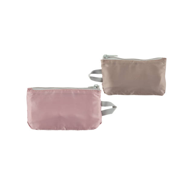 istock cloth bag with zipper Cut out, isolated white background with clipping path 1500117742