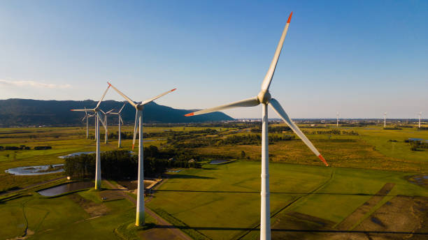 istock Wind turbine in a sunny day 1500135980