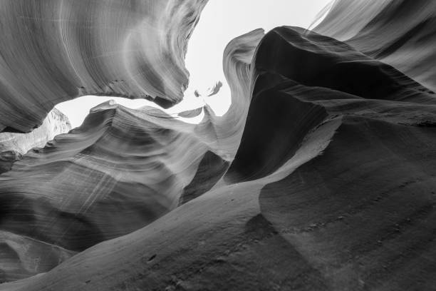 istock Antelope Canyon in Black and White 1500137156