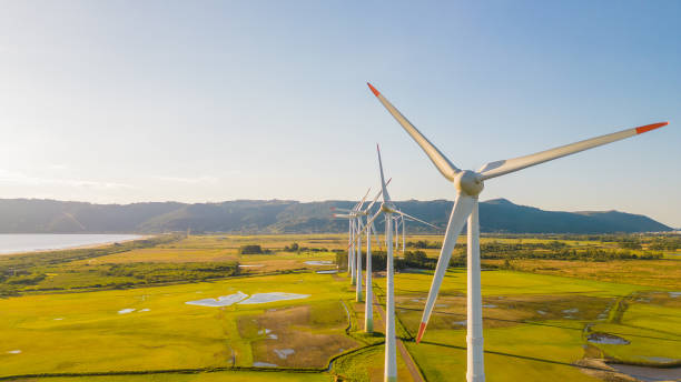 istock Wind turbine in a sunny day 1500137182