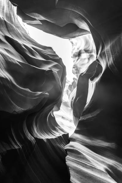 istock Antelope Canyon in Black and White 1500137253