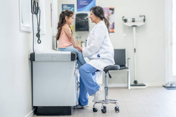 istock Little Girl at the Doctors 1500142432