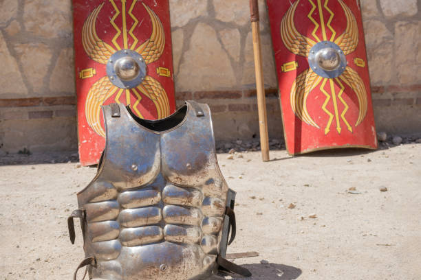 istock ancient roman empire soldier armor cuirass 
