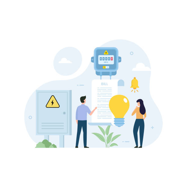 680+ Gas Electricity Bill Stock Illustrations, Royalty-Free Vector