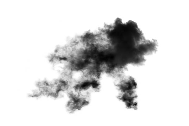 istock Cloud Isolated on white background,Smoke Textured,Abstract black 1500186878