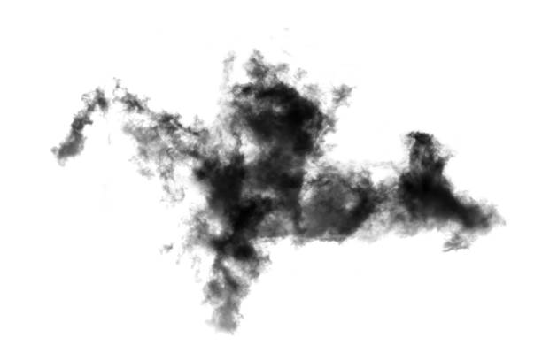 istock Cloud Isolated on white background,Smoke Textured,Abstract black 1500186954