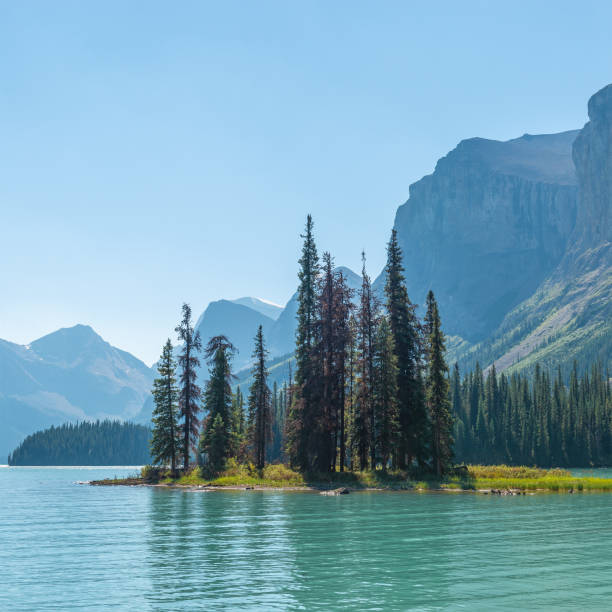 istock Spirit Island Summer, Jasper, Canada 1500187859