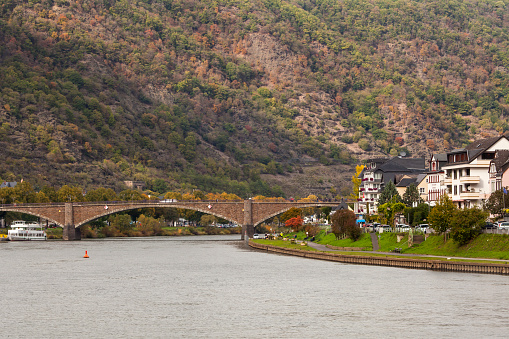 Skagerak-Bridge in  Cochem,  Moselle, Rhineland-Palatinate, Germany, Europe
