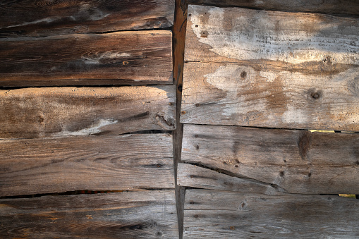 Wooden planks background. Rustic and grounge wood.
