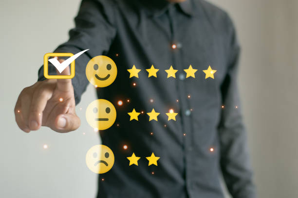 istock Male Finger Rating Service Satisfaction Concept 1500205599