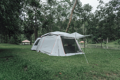 Camping in Thailand national park