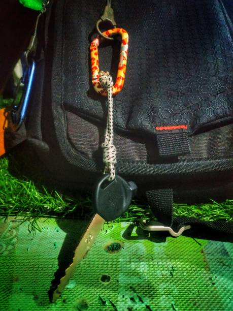 istock a motorcycle key hanging from a rope and carabiner 1500233253