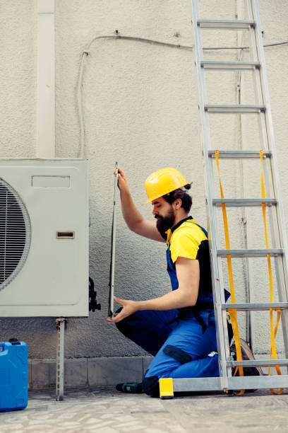 istock Electrician working on air conditioner 1500245813