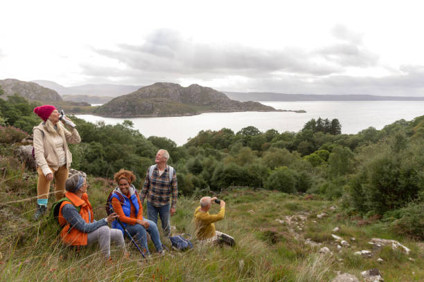 istock Senior Friends on a Hike 1500258556