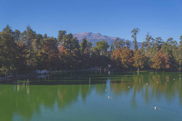 istock Lake, trees and mountains in Mexico 1500266070