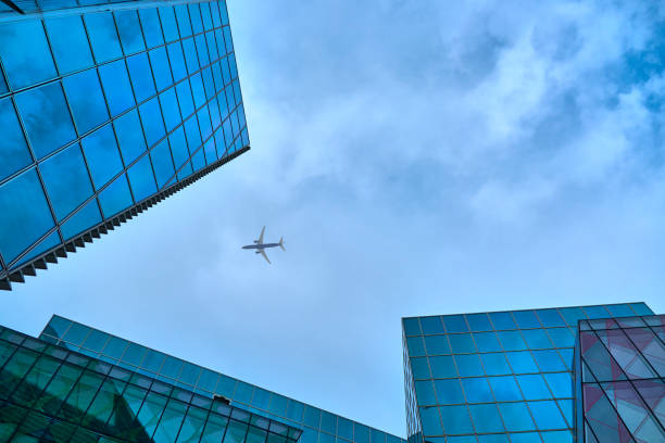 istock Part of glass office building facade 1500291509
