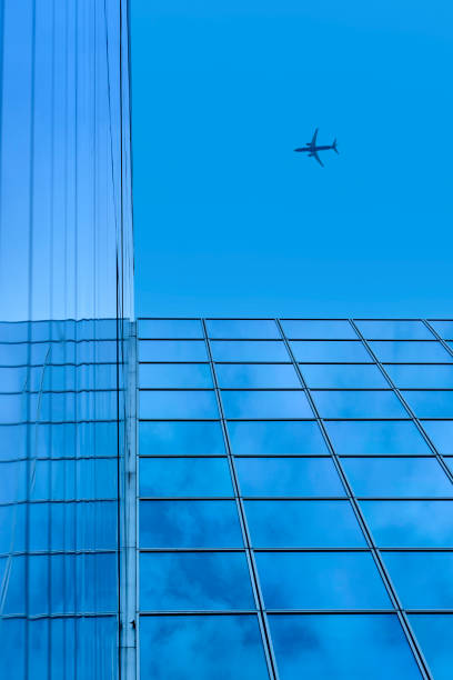istock Part of glass office building facade 1500292020