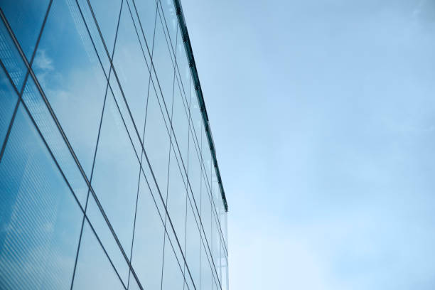 istock Part of glass office building facade 1500293274