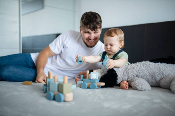 istock Lovely moment between father and son. 1500293979