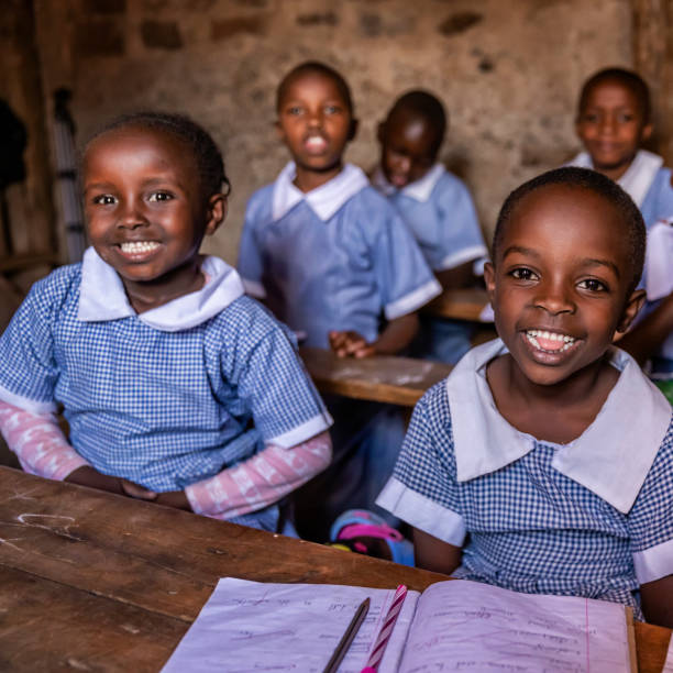 istock African children learning during English class, orphanage in Kenya 1500296343