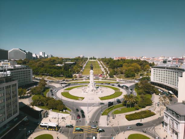 istock Marques de Pombal, Eduardo VII Park, Lisbon 1500296583