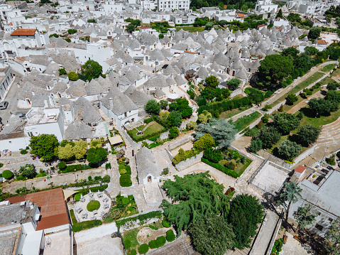 Alberobello - historic town with trulli houses dating from 17th and 18th century
