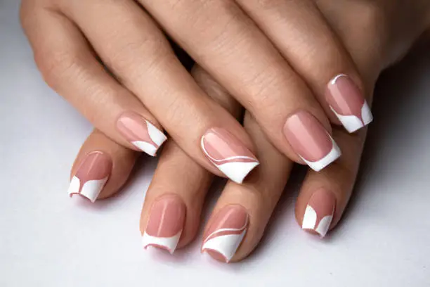 Photo of French manicure for women aged 50+