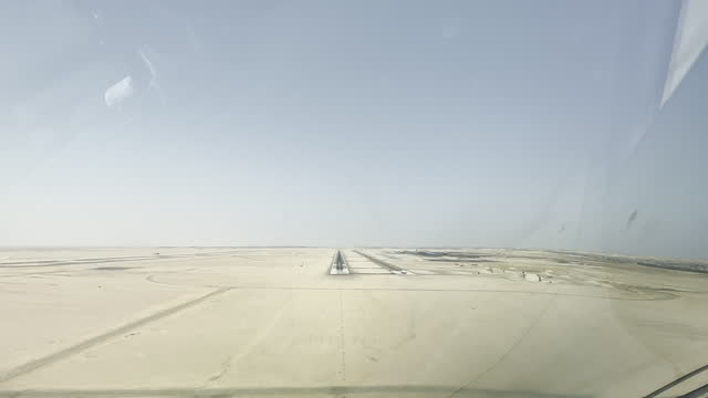 Approach and Landing in Hurghada Egypt (Cockpit POV)