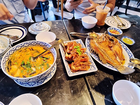 Thai food meal