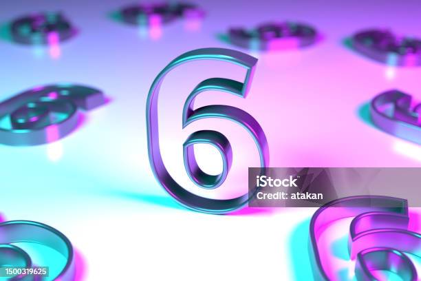 Neon Numbers 6 Stock Photo Download Image Now Financial Figures Neon Numbers 6 Stock Photo Download Image Now Financial Figures