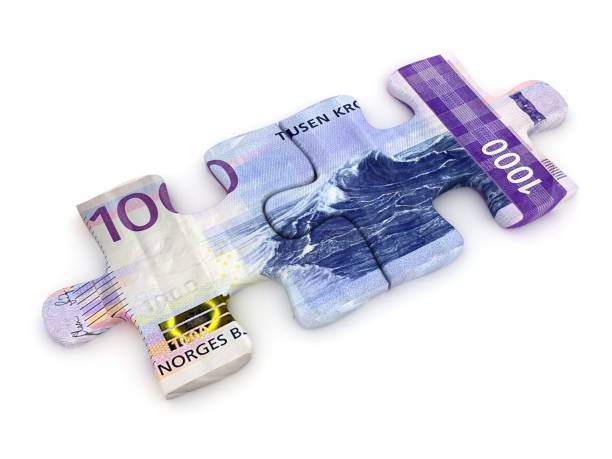 istock Norwegian krone money finance puzzle 1500319636